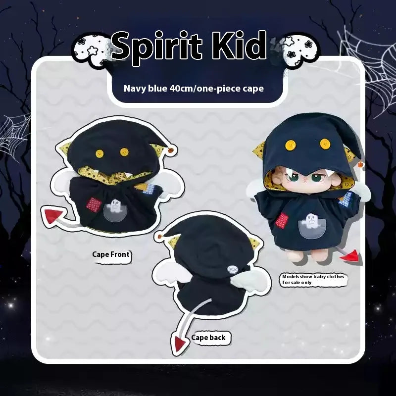 Only Clothes Original Ghost Ghost Cotton Doll Dress 10/15/40cm Doll No Attribute Cute Fashion Clothes Halloween Hoodie