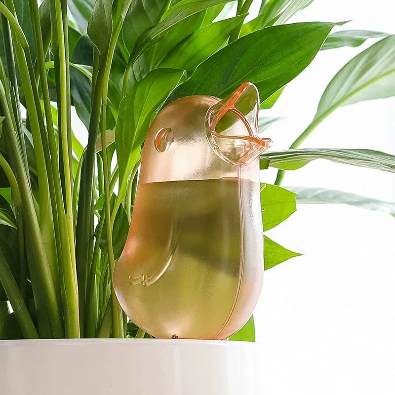 High Quality Automatic Flower Waterer Plant Waterer Self Watering Water Balloon Bird Shaped Hand Blown Plastic Water Balloon