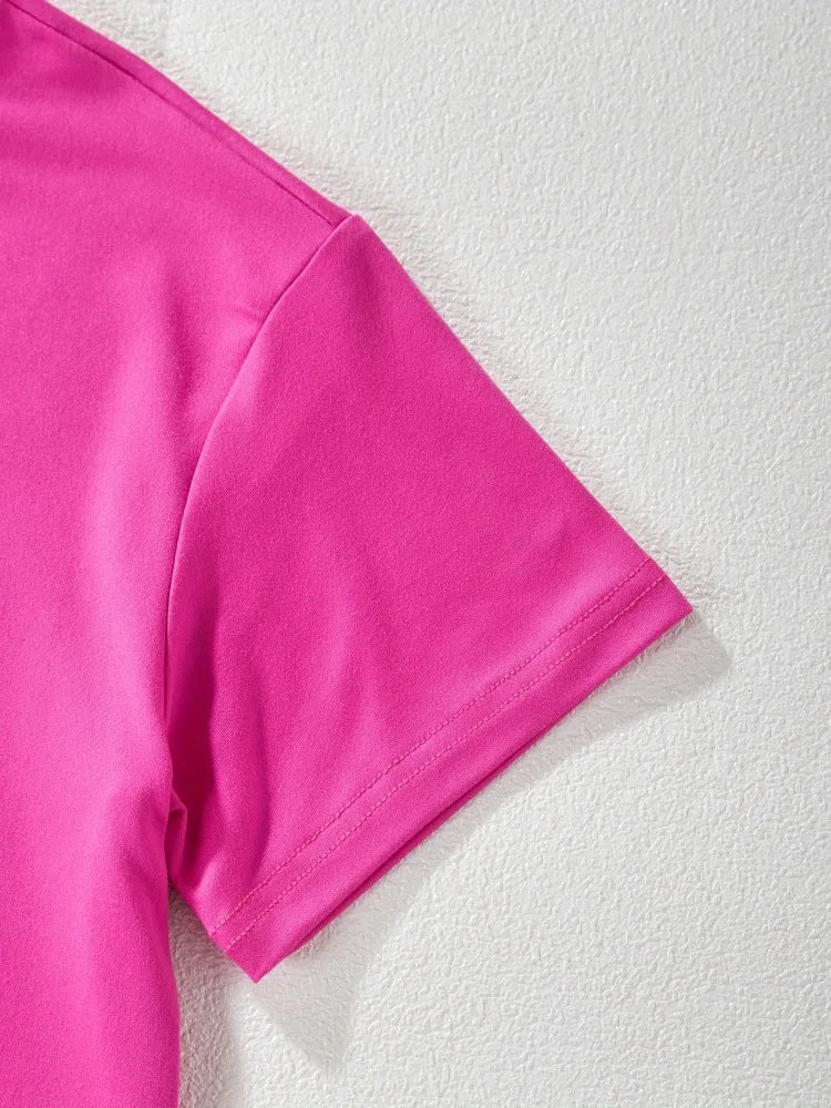 Summer Baby Girls Clothes Set Kid Sweet Heart Printed T-shirts and Shorts 2 Pieces Suit Children Short Sleeve Tracksuits