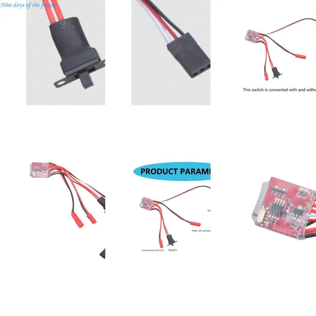 ESC Motor Speed Forward Reverse Brush Brake For RC Car  Regulator ESC 30A E65A