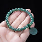 Natural Jadeite Blue Water Nothing Plaque Beads Hand Knitting Bracelet Luxury Jewelry Fashion Jewelry Charms Gift Certificate