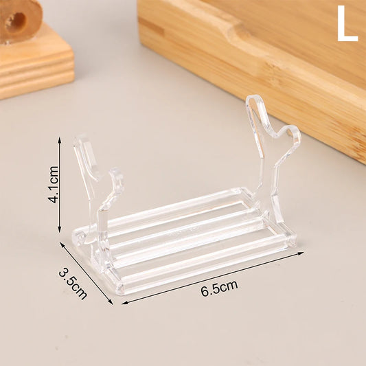 1 Pc Fishing Lure Display Stands Plastic Decorative Baits Showing Stand Shelf Support Rack For Fishing Store Durable Lure Holder