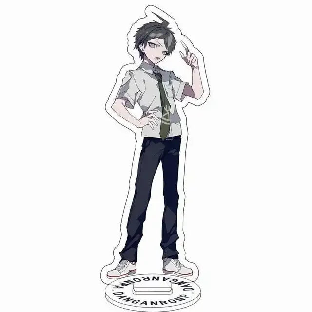 Anime Danganronpa 2 Nagito Komaeda Nanami Chiaki Acrylic Stand Ornaments Action Figures Cartoon Model Christmas Gifts Girls