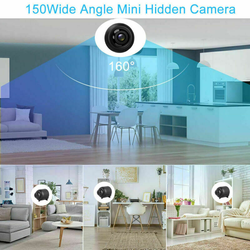 FREE 64G HD Hidden Spy Nanny Camera Wireless Wifi Home Security Night