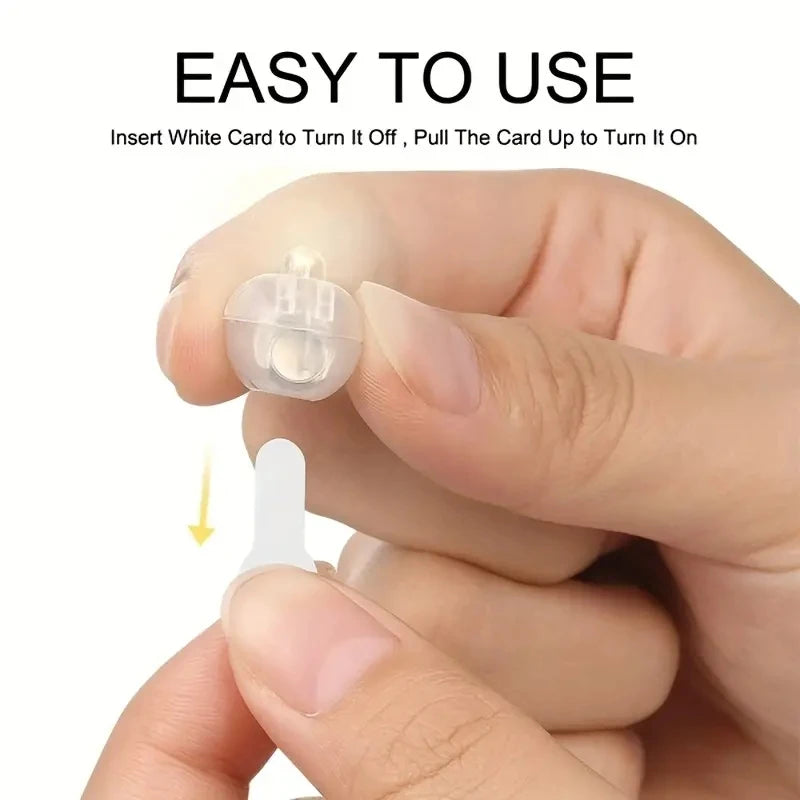 LED electronic luminous round lights, colorful shining small round ball lights, handmade balloon lights, decorative luminous