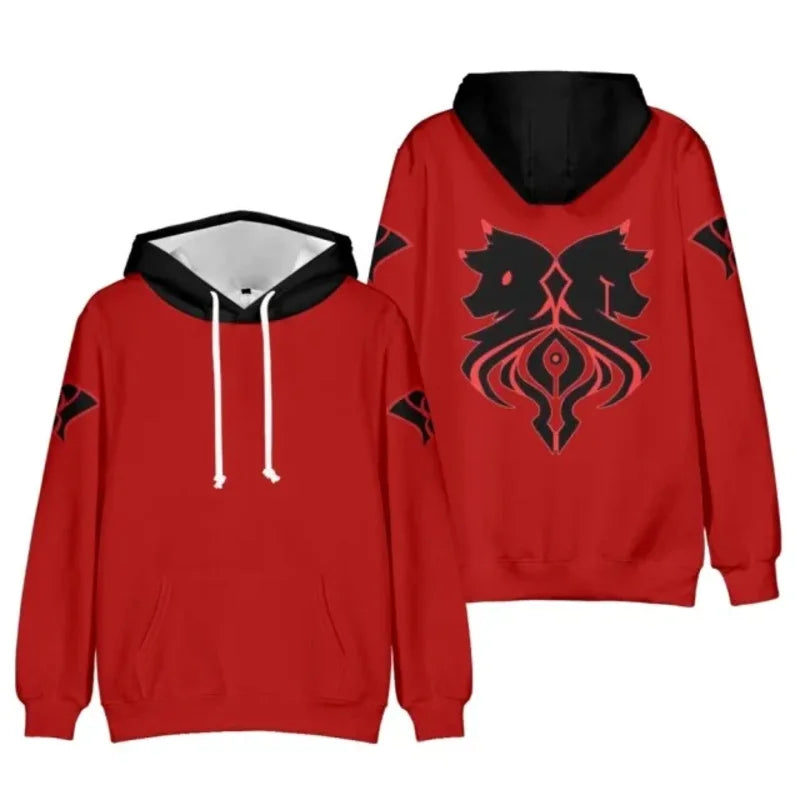 asdh8@Aphmau Hoodies Aaron Zipper Varsity Jacket Merch Zip Printed Sweatshirt Women Men Cosplay Costume Casual Coat Autumn Male