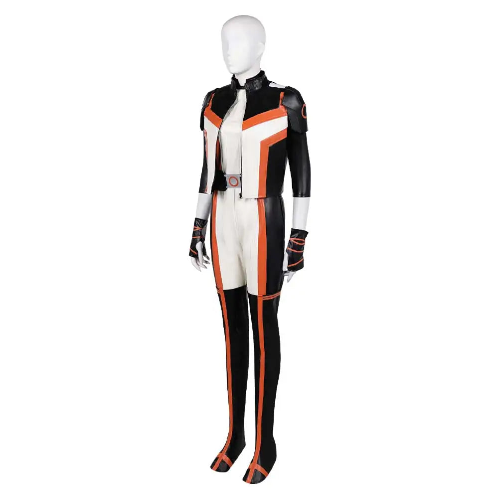Hawkgirl Cosplay Costume Shiera Fantasia Sanders Jumpsuit Adult Women Coat Gloves Belt Outfits Halloween Carnival Party Suit