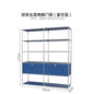 b7+  Nordic medieval cream wind small apartment display cabinet stainless steel module furniture decorative cabinet