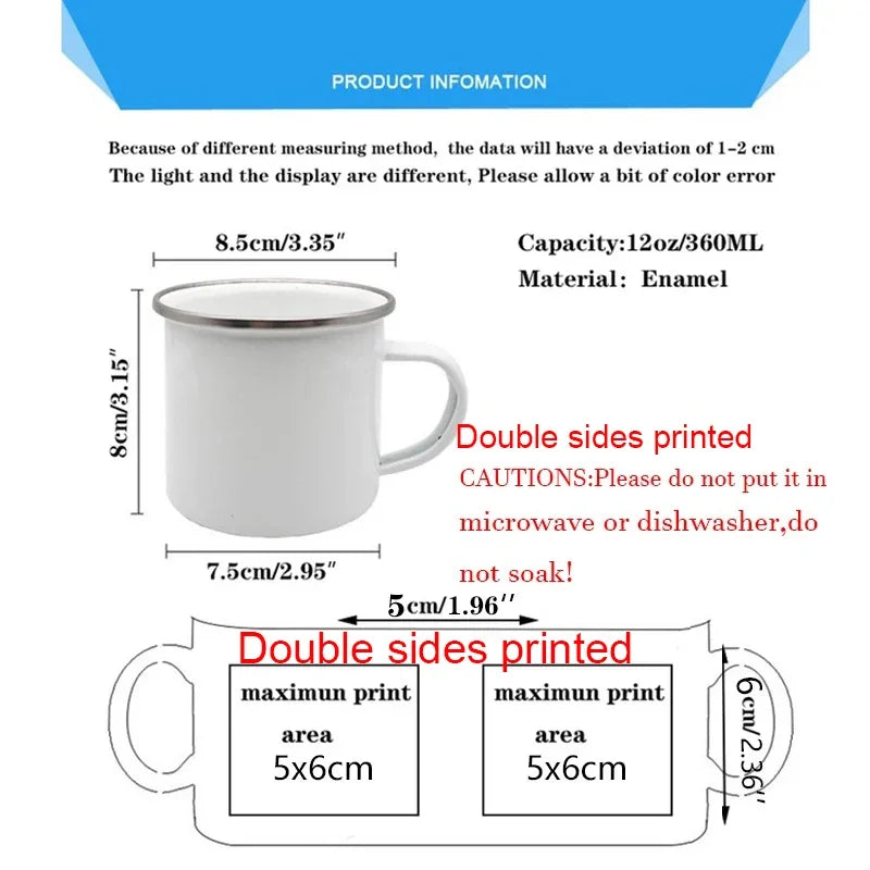 Personal Custom Name Enamel Mug, Bachelorette Party, Coffee Wine Mug, Bridesmaid Cup, Wedding Bridal Shower, Bride Team Gifts