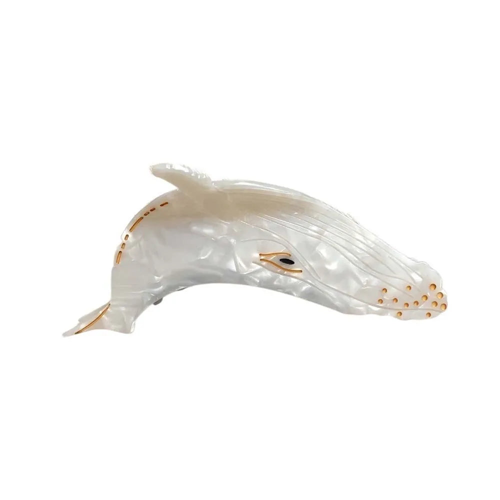 Fashion Sweet Acetate Fish Hair Claw Noctilucent Acetic Acid Sperm Whale Shark Clip Headdress Chick Animal Hair Clip Daily
