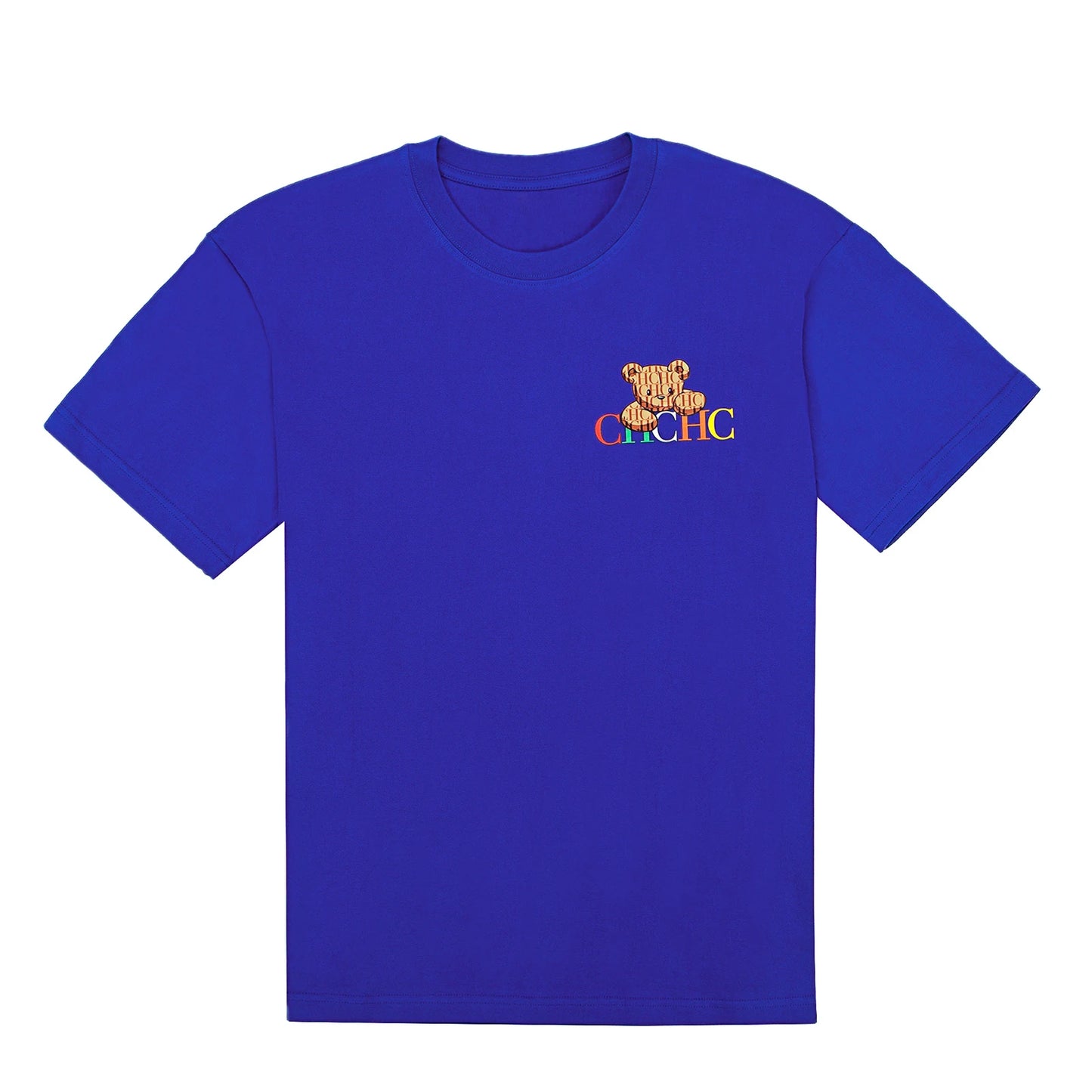 Minimalist Bear Commute Tee 230g Cotton Drop Shoulder Light Luxury Office Casual Subtle Versatile Top Women