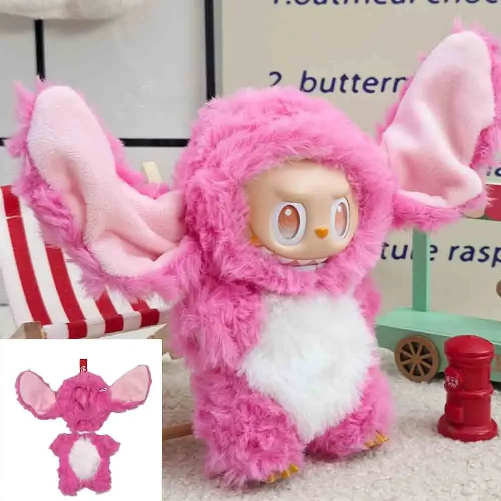 Popular Products Suitable For Labubu 17cm Plush Blind Box Baby Clothes DIY Doll Clothing Doll Dress Up Set