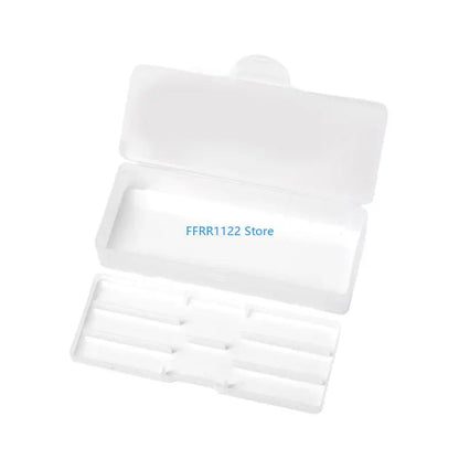 Y1UF Double Layer Storage Case for Nail Art Pens Brush Art Tools,Clear Manicure Pedicure Tool Container