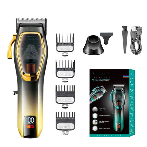 Hair Trimmer Professional Hair Clipper Rechargeable Haircut Machine