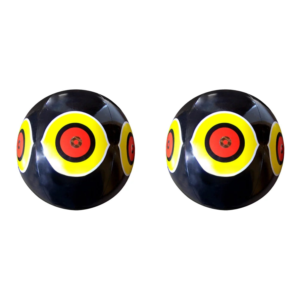 1-10pcs Hanging Bird Repellent Ball 40CM PVC Inflatable  Scare Eye Balloons Anti-Bird Pigeons Repellent Pest Control for Outdoor