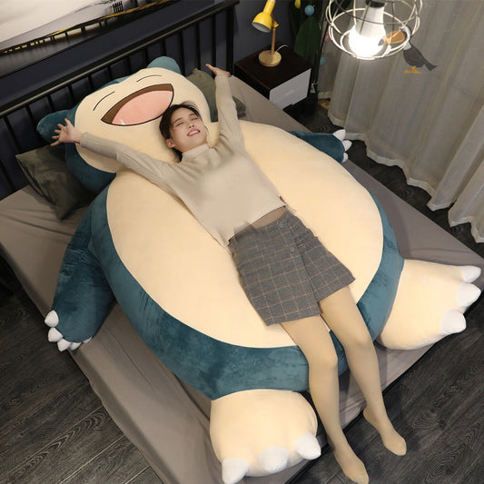 30/200cm Huge Pokemon Snorlax Anime Plush Toys Big Pokémon Plushie