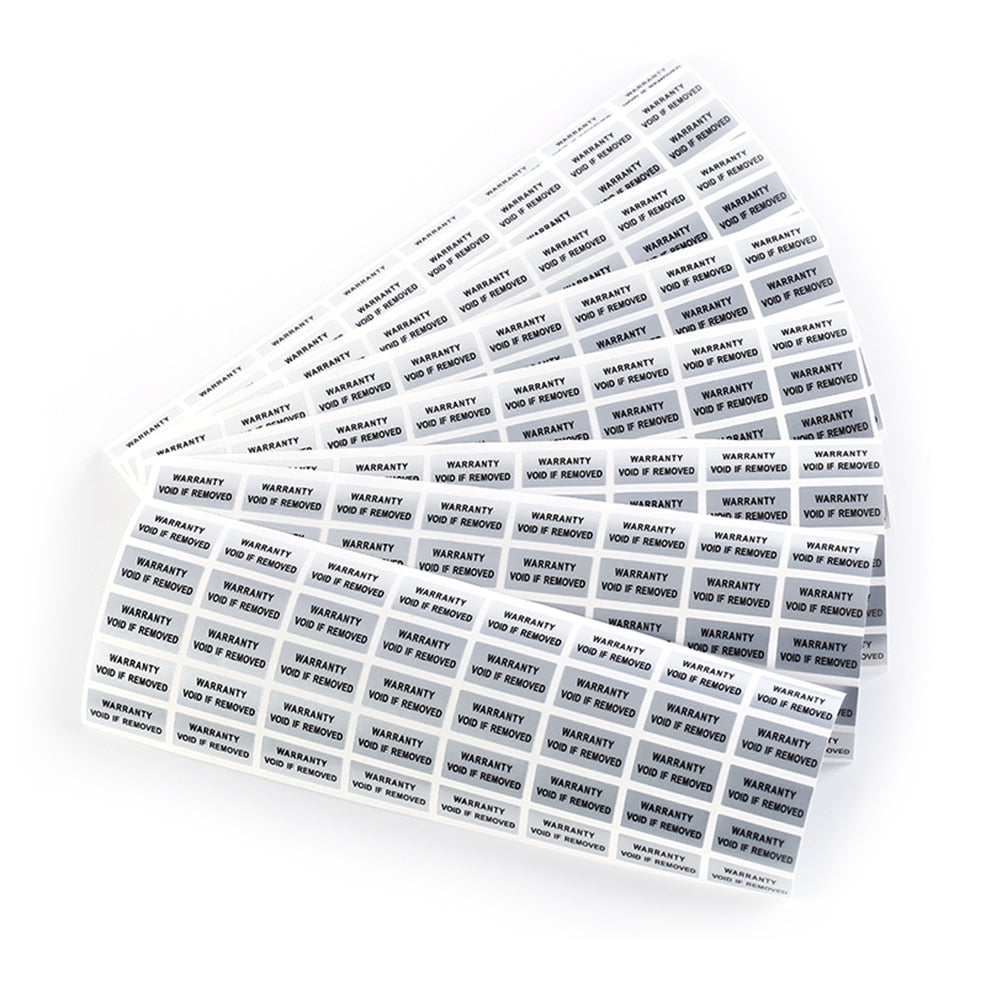 300 Printed Security Seals Tamper Evident Warranty