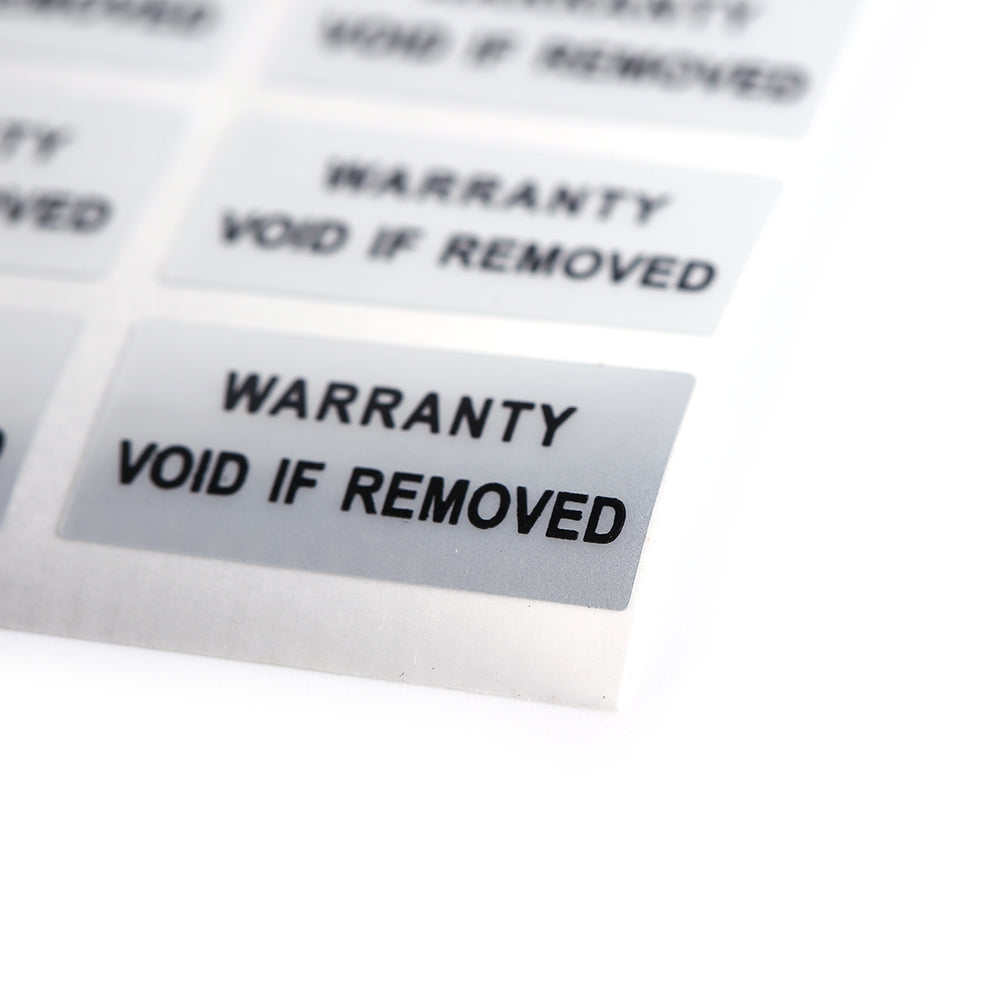 300 Printed Security Seals Tamper Evident Warranty