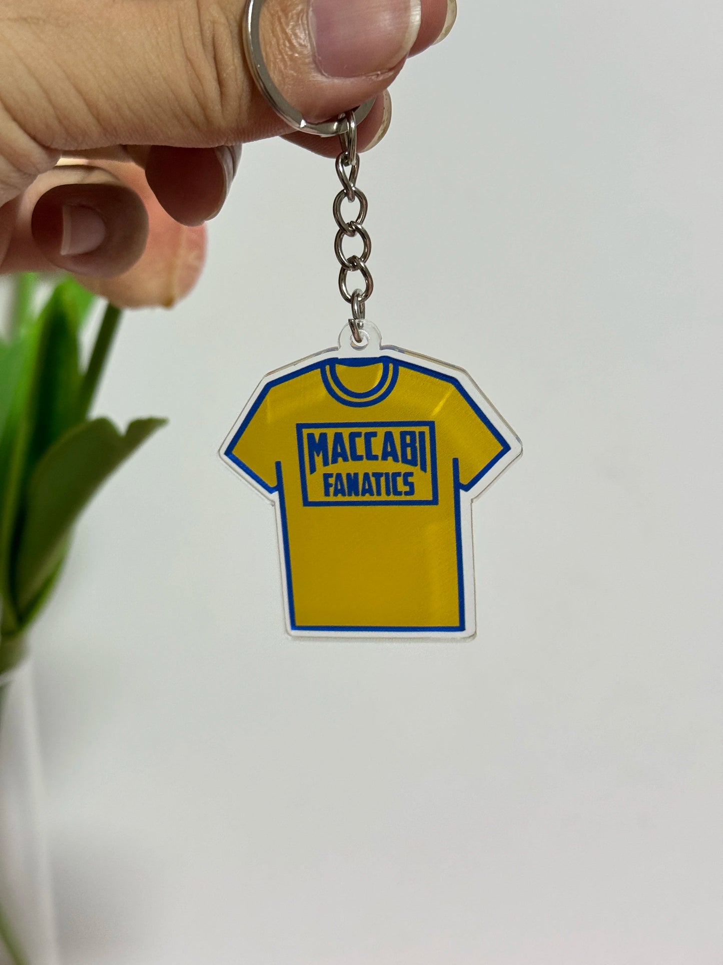 Colorful 1-Side Acrylic Keychain Accessories Bag Pendant