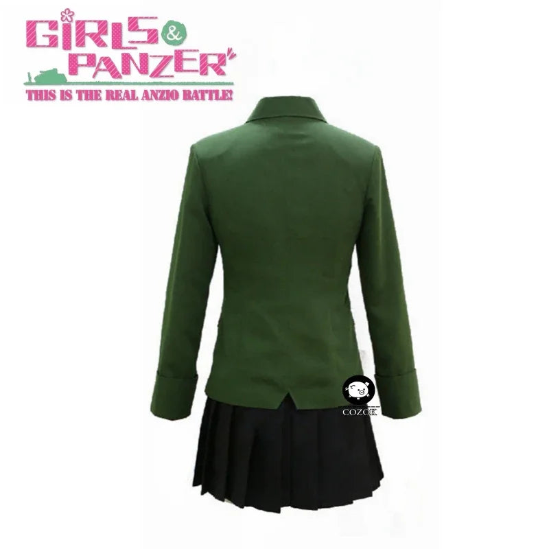 《Custom Size》GIRLS und PANZER Katyusha Nonna suit Cosplay costume Carnaval Halloween Christmas Costume