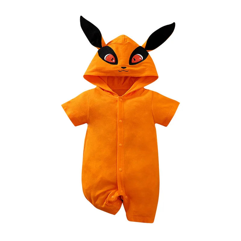 Baby Boy Clothes Toddler Anime Romper Newborn Costume Summer Breathable Climbing Clothes Infant Cosplay Jumpsuit