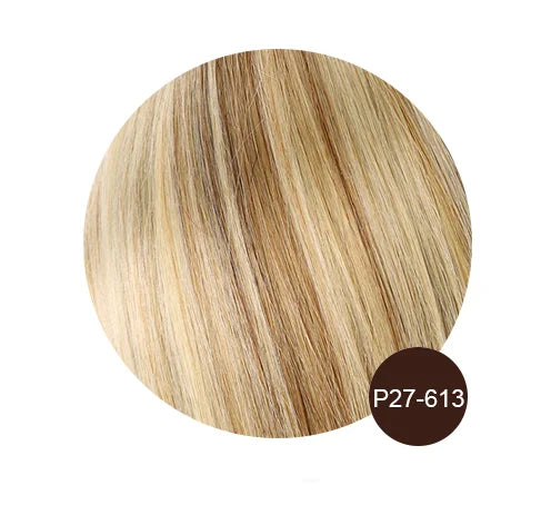 Straight Silk Top Base Topper Swiss Lace Clip In  Women Toupee With Bangs Breathable 100% Real Human Hairpiece Blonde Color Wigs