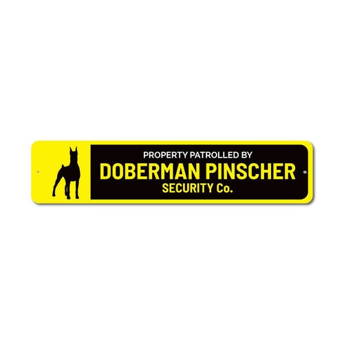 Dog Security Company Sign