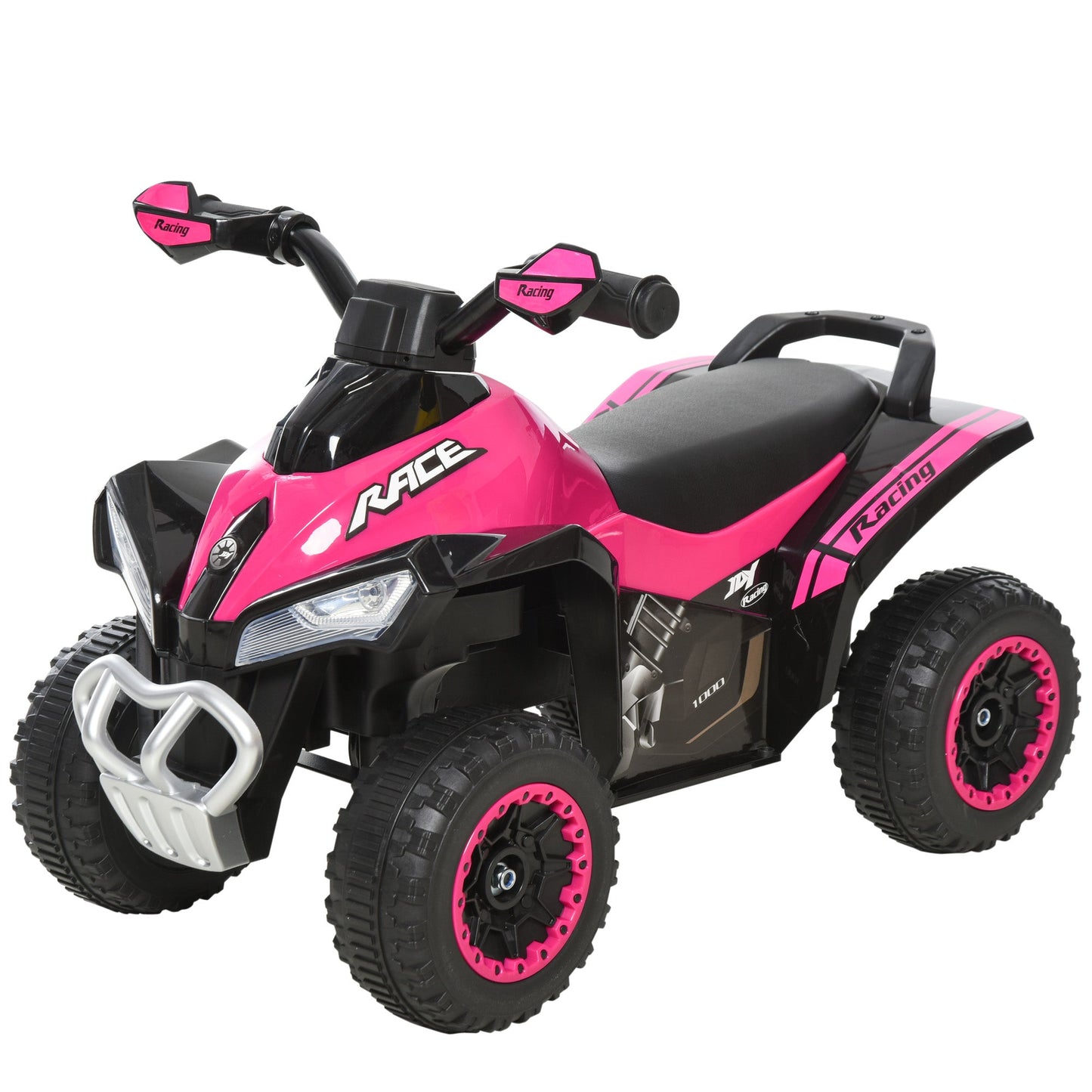 Toddler Push Car Foot-to-Floor 4 Wheels Music Light For Kids 18-36