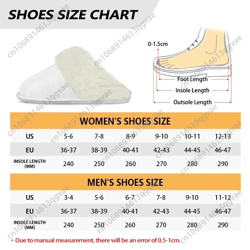 2025 Christmas Desserts Plush Slippers Keep Warm Shoes Mens Womens Home Cotton Bedroom Custom Thermal Lightweight Slipper DIY