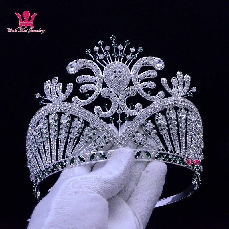 European and American Beauty-Selected Crown Hair Crown Jiali Award Ceremony Back Crown Hair Accessories Shooting