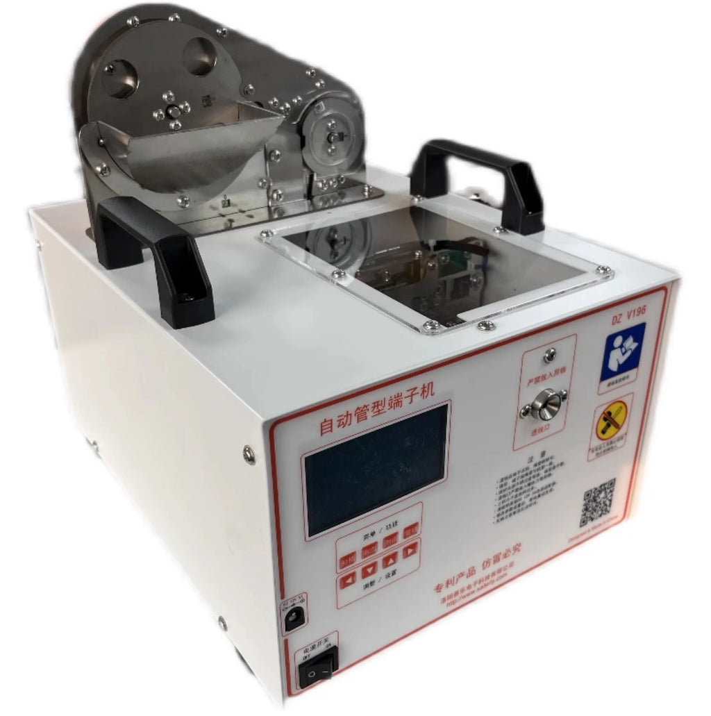 DZV196 Automatic Tube Terminal stripping and Crimping Machine for automatic stripping of BVR wire
