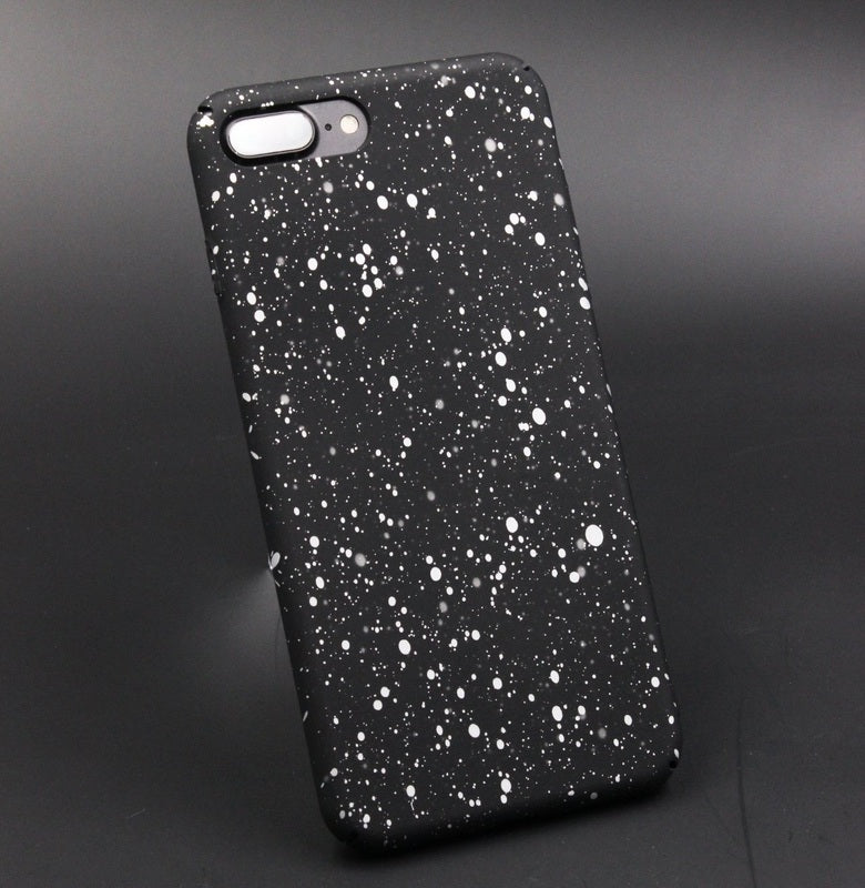 Silver Starry Night iPhone Cases