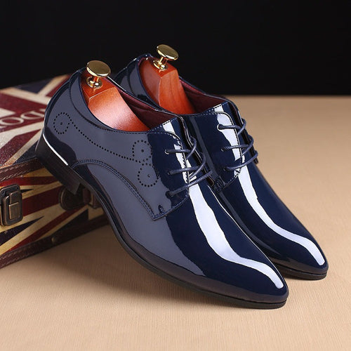 Men Leather Shoes Men Business Casual Dress Shoes Business Casual
