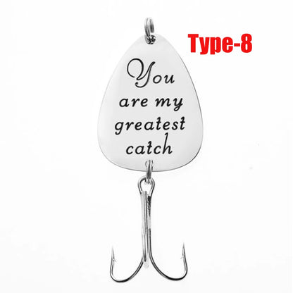 Fathers Day Gift for Dad Grandpa Pregnancy Announcement Gift for Husband Grandpa's New Fishing Buddy Fishing Lure Fisherman Gift