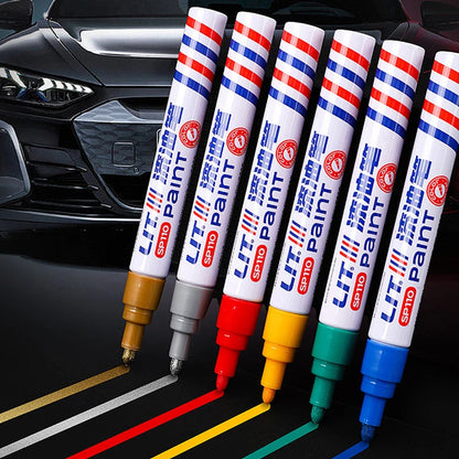 Car Paint Scratch Repair Pen For Cars Coat Scratches Touch Up Remover Tire Oily Mark Pen Waterproof Paint Pencil Car Accessories