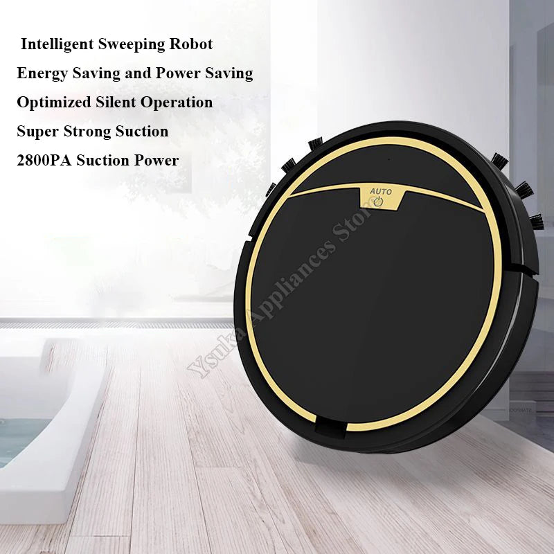Smart Sweeping, Vacuuming And Mopping All-In-One Robot Vacuum Cleaner Fully Automatic Household Cleaning Appliance