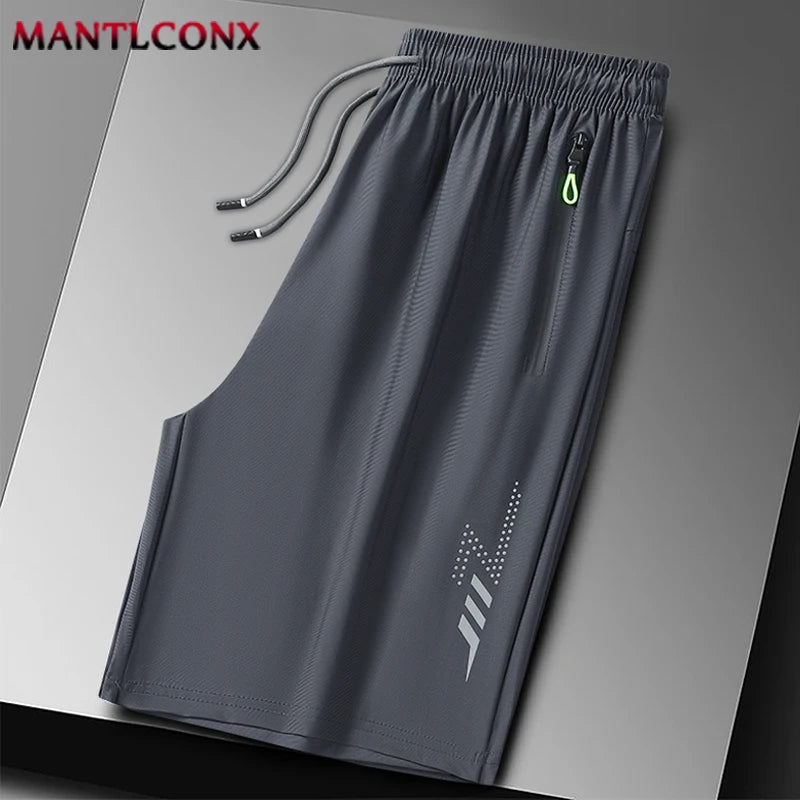 8XL Quick Dry Jogging Fitness Shorts Men Summer Sports Bottoms Thin Breathable Beach Short Pants Male Running Shorts Lightweight