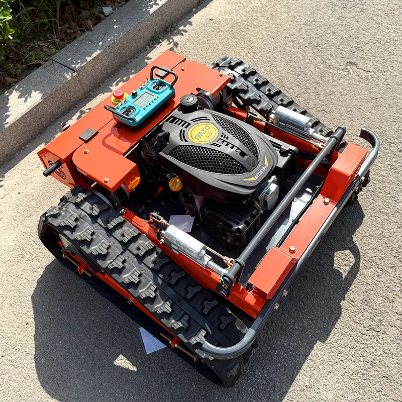 Customized  Remote Control Flail Lawn Mower Y-Shaped Hammer Blade Brush Cutter Automatic Robot Grass Cutter