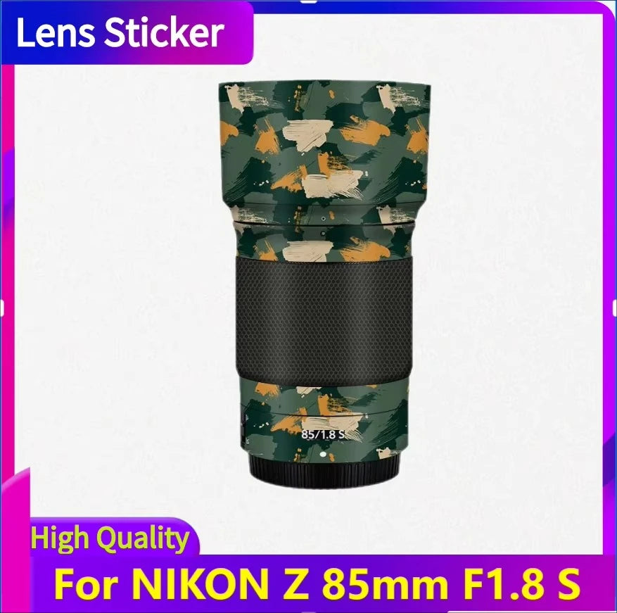 For NIKON Z 85mm F1.8 S Lens Sticker Protective Skin Decal Vinyl Wrap Film Anti-Scratch Protector Coat Z85 Z85MM F1.8S Z 85 1.8