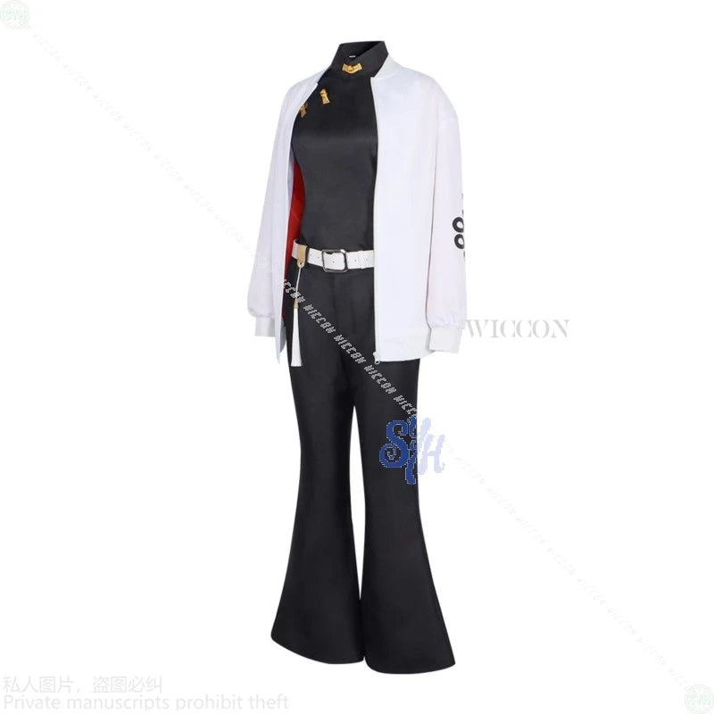 Tao Saotome Cosplay Gokurakugaiii WICCON Costume Chinese Styles Qipao Jirai Kei Girls Punk Coat Halloween Christmas Roleplay Cos