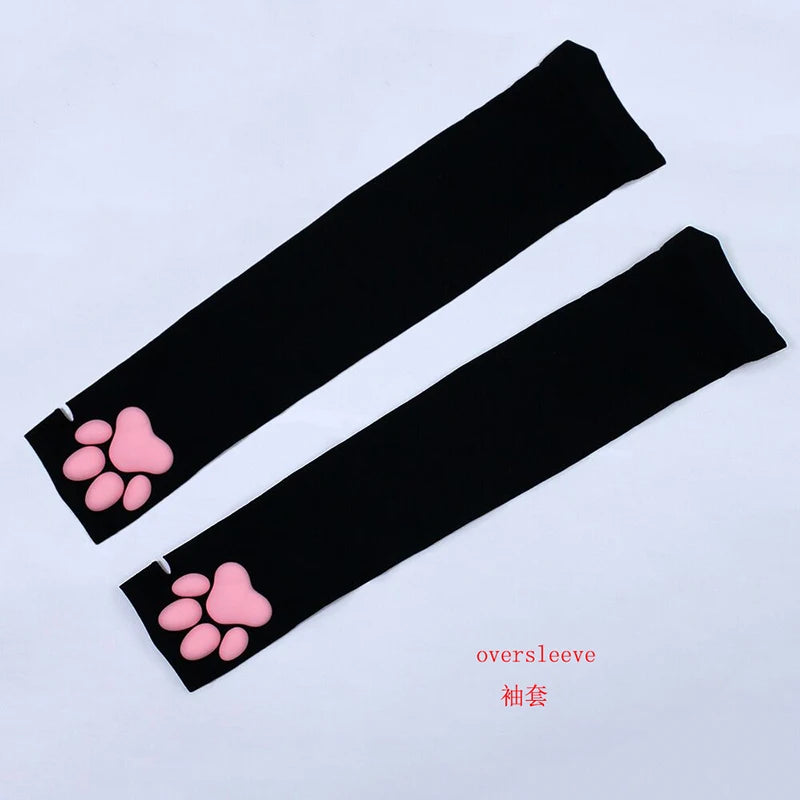 Women High Socks Harajuku Stockings Lingerie 3D Cat Claw Long Socks Thigh High Socks Sexy Compression Stockings