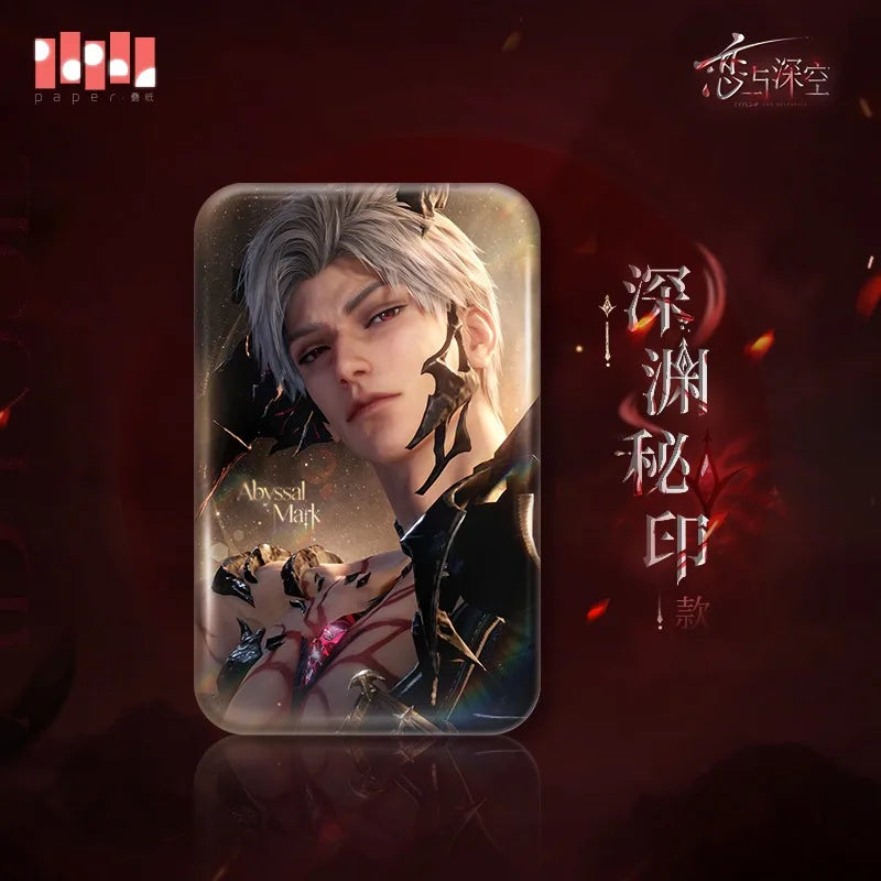 [Official Merchandise] Game Love and Deepspace Cosplay Sylus Abysm Sovereign Silk Scarf Acrylic Plaque Badge Hair Band in Stock