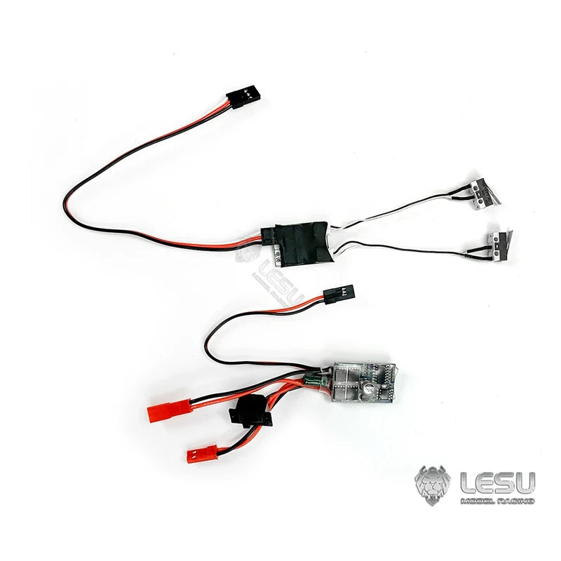 LESU 1/14 Construction machinery model toy with brush motor limit switch device modified model accessories