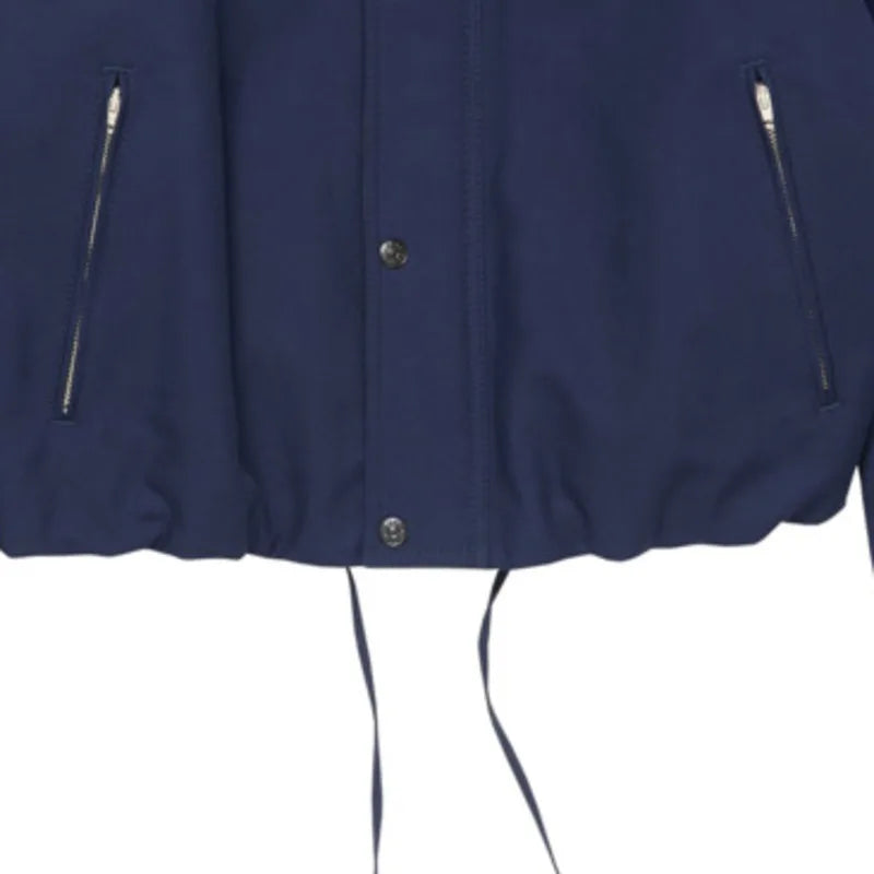 HKSH Spring Autumn New Man Tide Short Wide Fit Black Sheepskin Collar Safari Style Short Jacket Patchwork Chic Ins Coats HK11188