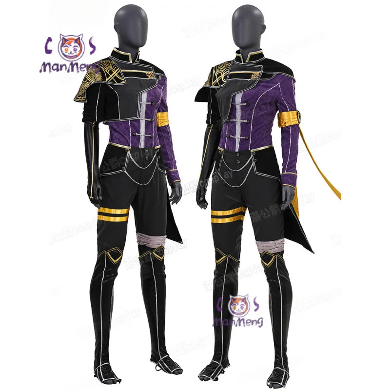 Clair Obscur: Expedition 33 Maelle Mael Cosplay Costume Coat pants gloves leg covers prop Halloween party menwomen fashion set