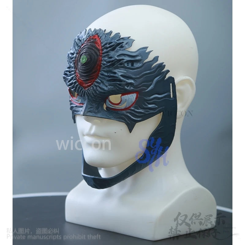 JJ Enjōji Jin Cosplay Dandadan SE2 Anime Costume Evil Eye 3D Polylactic Acid Base Mask Horror Halloween Christmas Party Gifts