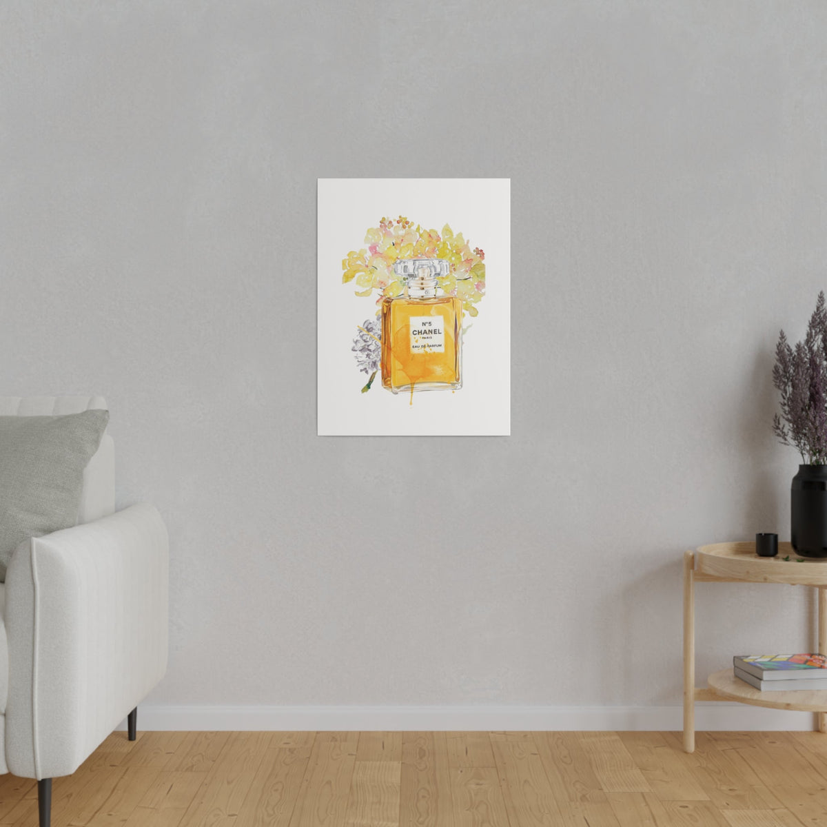 Coco No5 Chanel Canvas