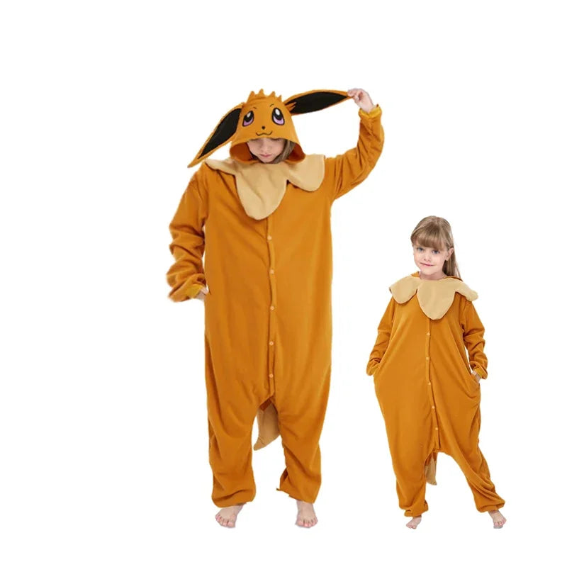 Kids Funny Cartoon Cosplay Onesie Baby Animal Halloween Pajamas Boys Girls Cute Flying Squirrel  Kigurumi