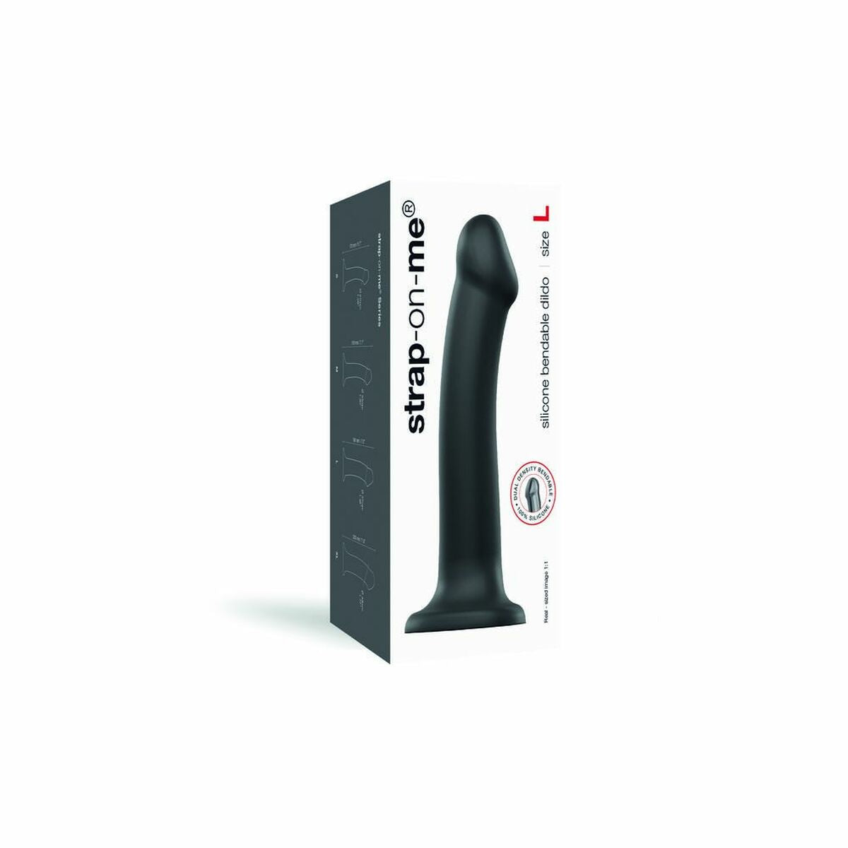 Dildo Semi-Realistic Dual Density Strap-on-me