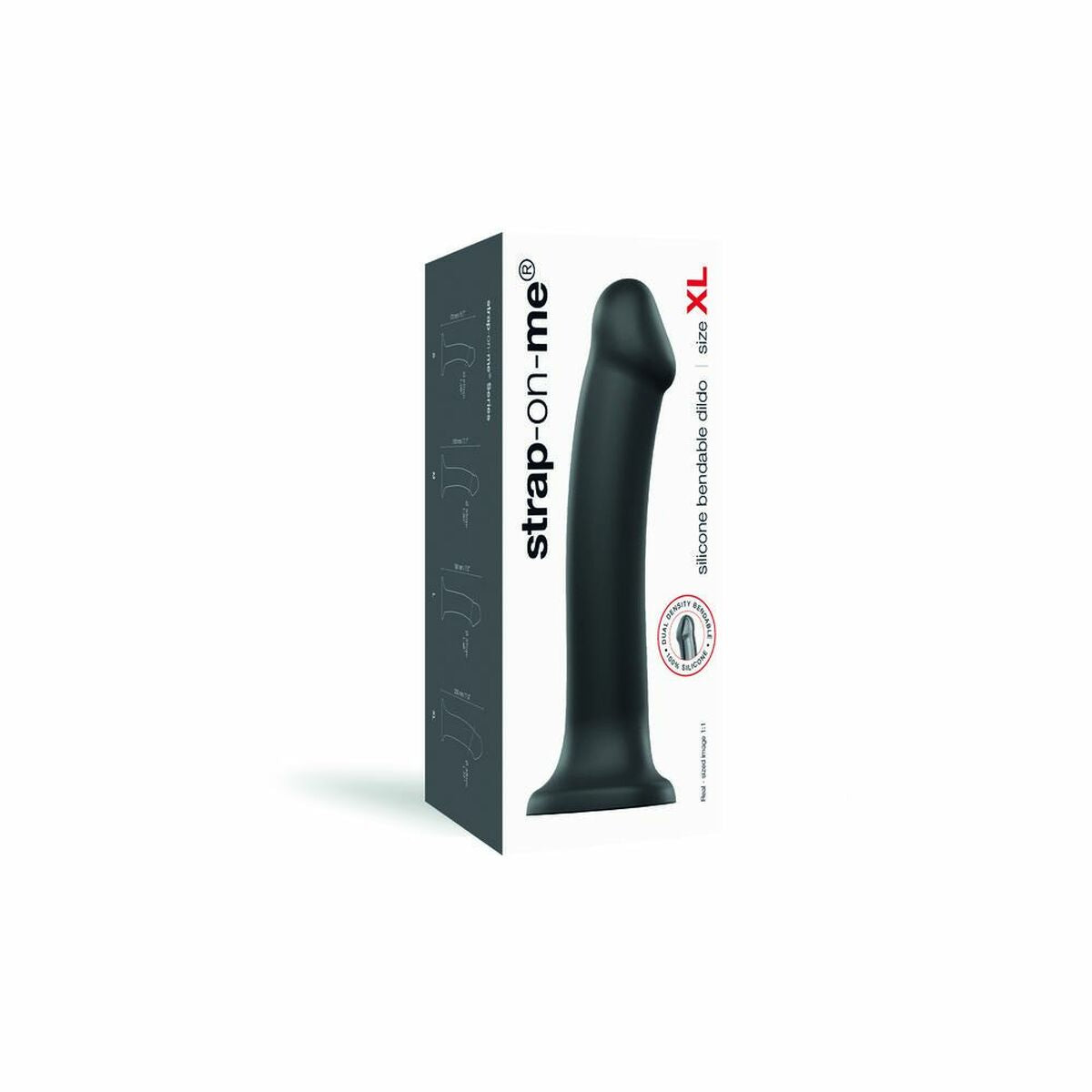 Dildo Semi-Realistic Dual Density Strap-on-me